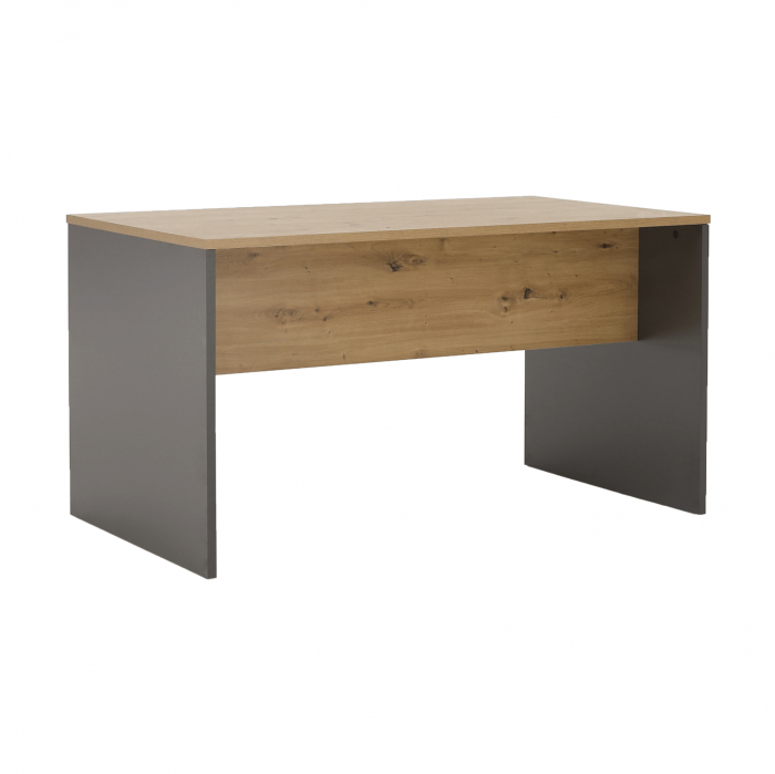 Masă de birou, grafit/stejar artisan, RIOMA NEW TYP 11 [1]
