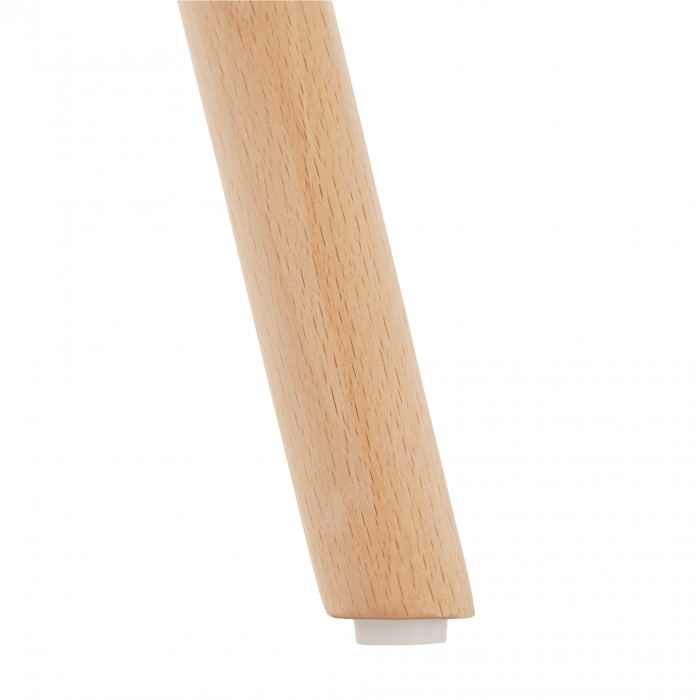 Masă de bucătărie, albă/fag, diametru 90 cm, GAMIN 2 NEW 90 [8]