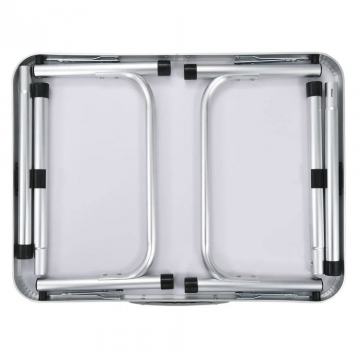 Masă de camping pliabiăla, 60 cm, aluminiu/MDF, KEPI TYP 2 [9]
