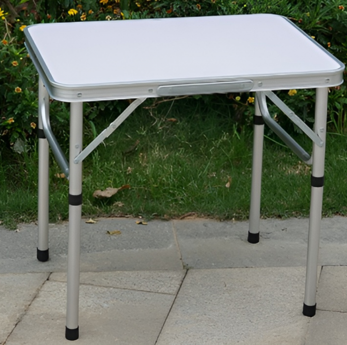 Masă de camping pliabiăla, 60 cm, aluminiu/MDF, KEPI TYP 2 [11]