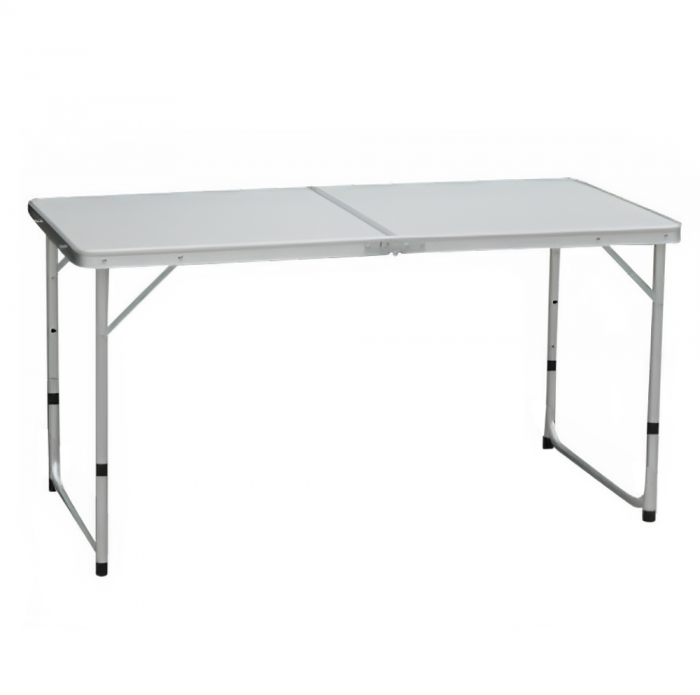 Masă de camping pliabilă, 120 cm, aluminiu/MDF, KEPI TYP 1 [7]