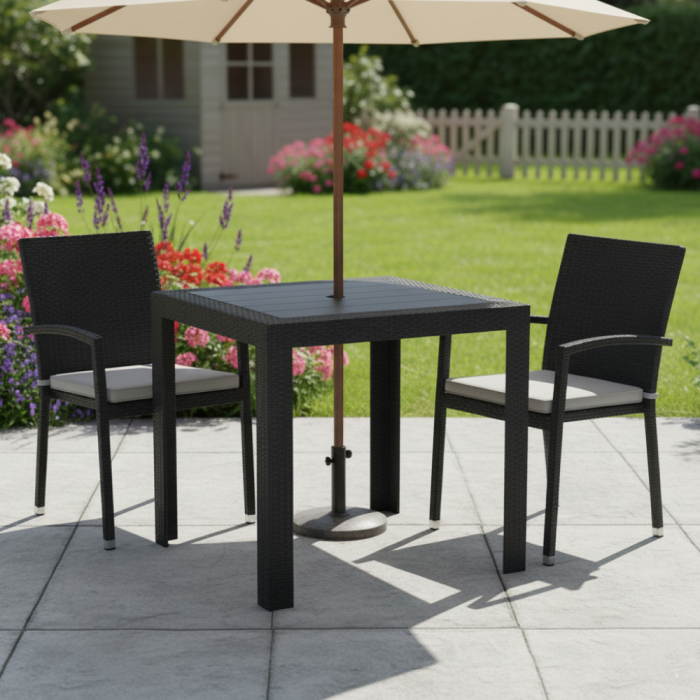 Masă de grădină, antracit, KINGY NEW [7]