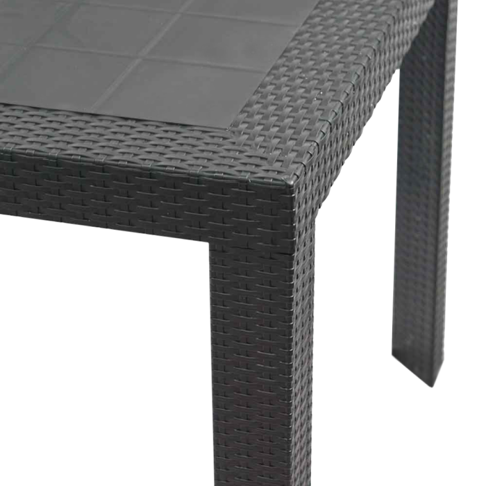 Masă de grădină, antracit, KINGY NEW [4]