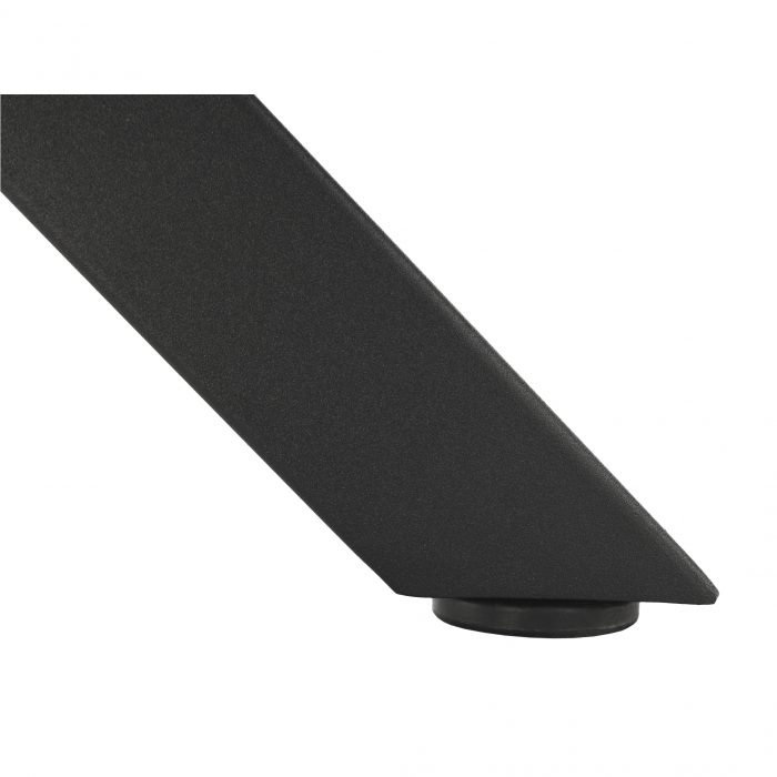 Masă de luat masa, gri carbon / negru, diametru 120 cm, MEDOR [5]