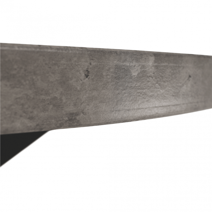 Masă de luat masa, gri carbon / negru, diametru 120 cm, MEDOR [6]