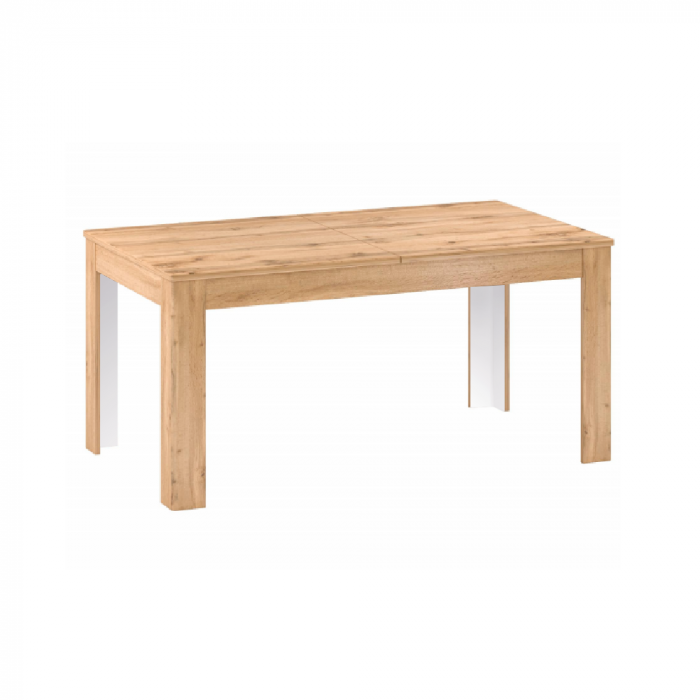 Masă de luat masa pliantă, stejar apalache, 160-200x90 cm, PUSAN S [1]