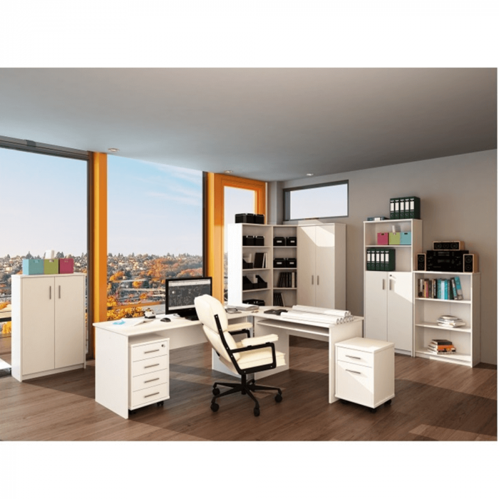 Masă de scris, versatilă, alb, JOHAN 2 NEW 08 JH112 [3]