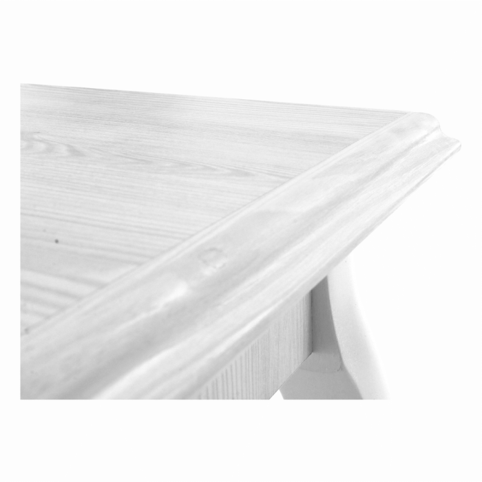 Masă dining DA19, pin alb, 146x76 cm, VILAR [14]