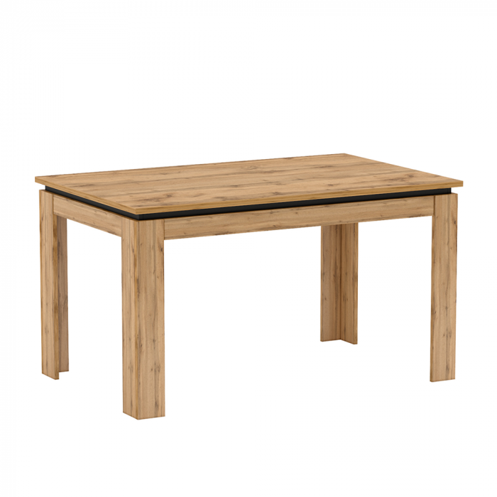 Masă dining extensibilă, stejar wotan, 135-184x86 cm, TORONTA S [1]