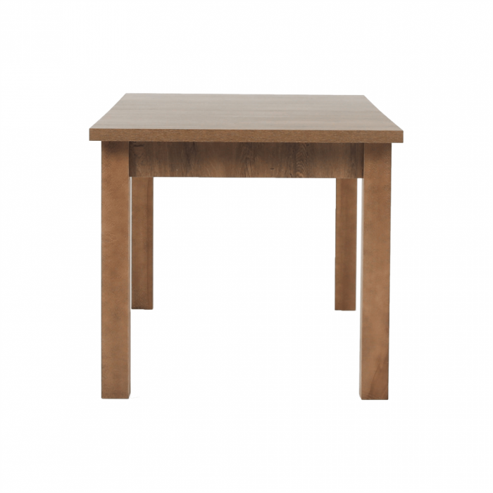 Masă extensibilă pentru dining, stejar lefkas închis, 160-203x90 cm, MONTANA STW [9]