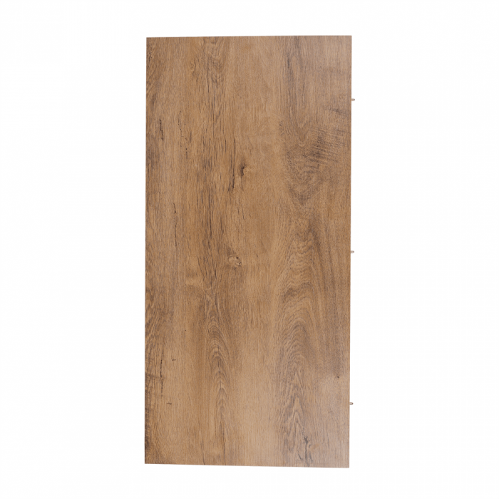 Masă extensibilă pentru dining, stejar lefkas închis, 160-203x90 cm, MONTANA STW [7]