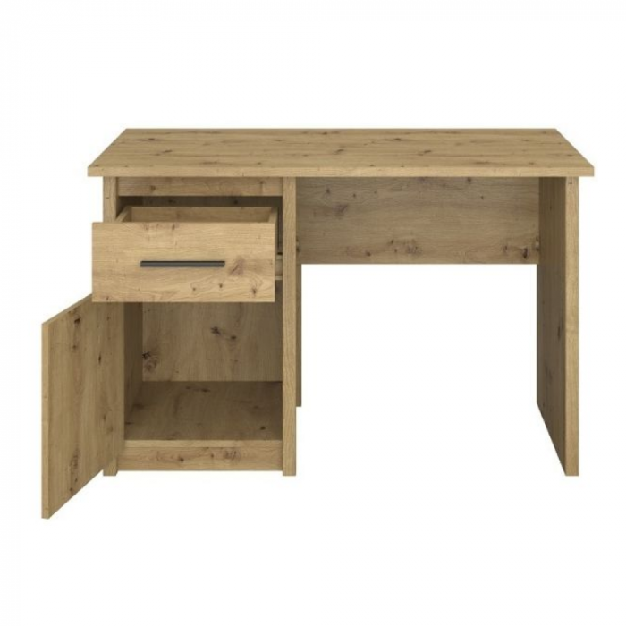 Masă PC 1D1S/120, stejar Artisan, AIRON [4]