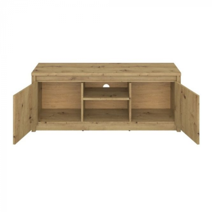 Masă TV 2D/125, stejar Artisan, AIRON [4]