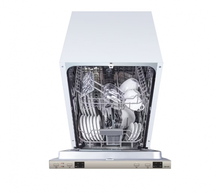 Masina de spalat vase incorporabila Pyramis DWI45FI, 9 seturi, 4 programe, Clasa E, Aqua Stop, 45 cm [7]