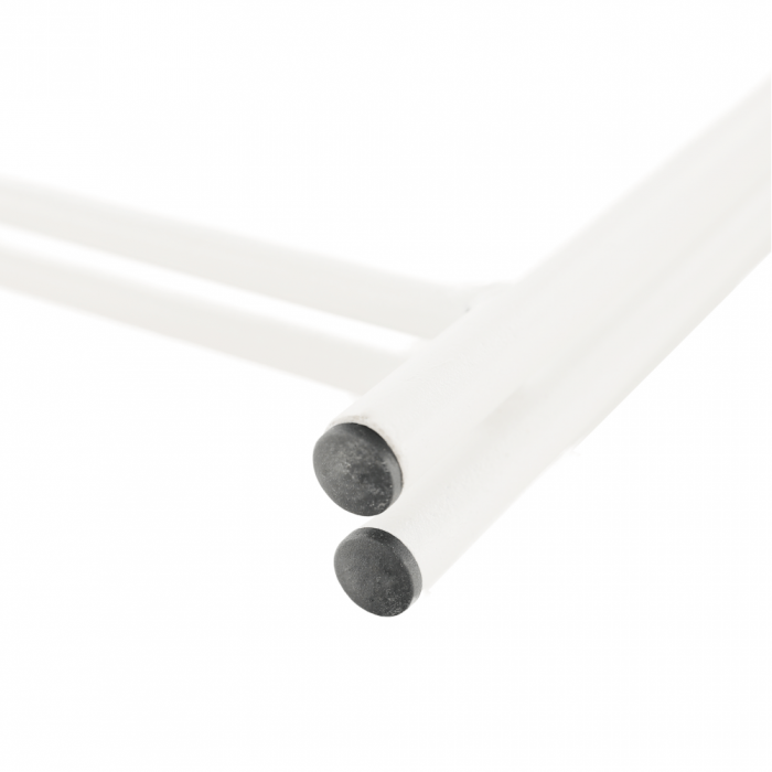 Măsuţă auxiliară cu tavă detaşabilă, alb, RENDER [10]