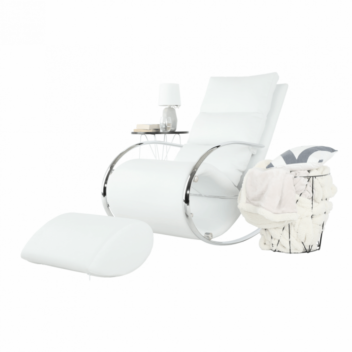 Măsuţă auxiliară, natural/negru, NANCER TYP 3 [11]