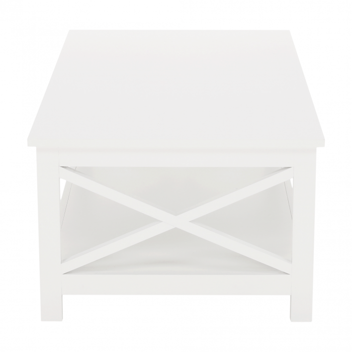 Măsuţă de cafea, albă, EDRIA [9]