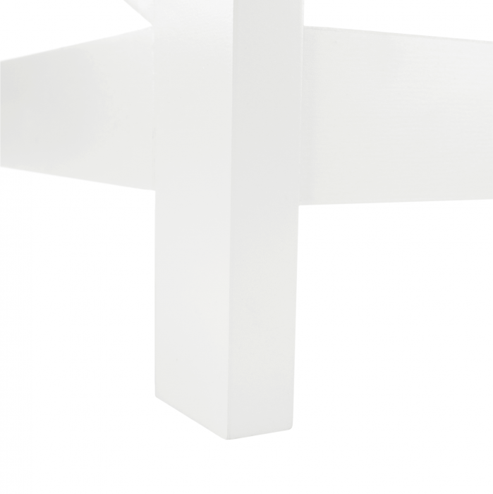 Măsuţă de cafea, albă, EDRIA [3]