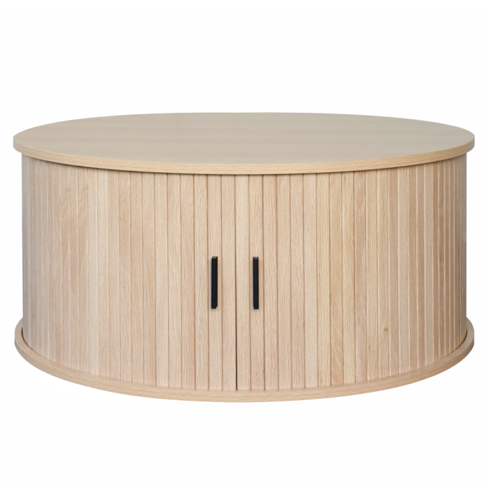 Măsuţă de cafea, rotundă, stejar, ARIANE [4]