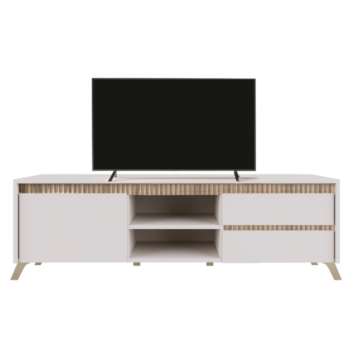 Măsuţă TV, caşmir/stejar sonoma, LONGY RTV1K2So [2]