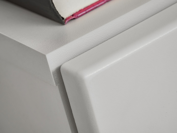 Mobila Living-sufragerie /camera de zi , stejar grafit/gri perlat  , 230 cm lungime, usi deschidere push open [10]