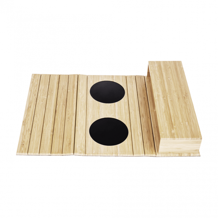 Organizator, bambus natural, VISE [8]