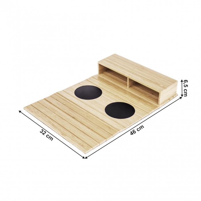 Organizator, bambus natural, VISE [2]