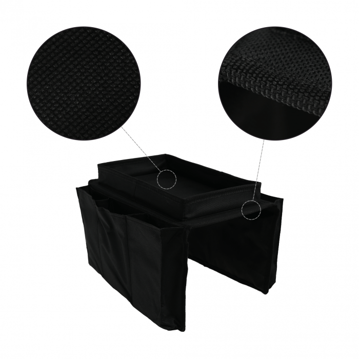 Organizator canapea, negru, IPRES [7]