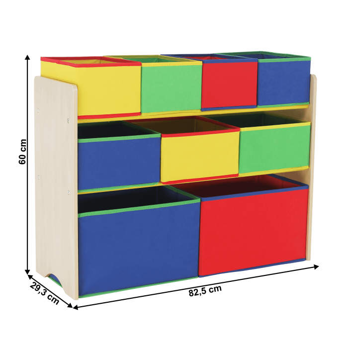 Organizator de jucării, multicolor, NORDEN [2]