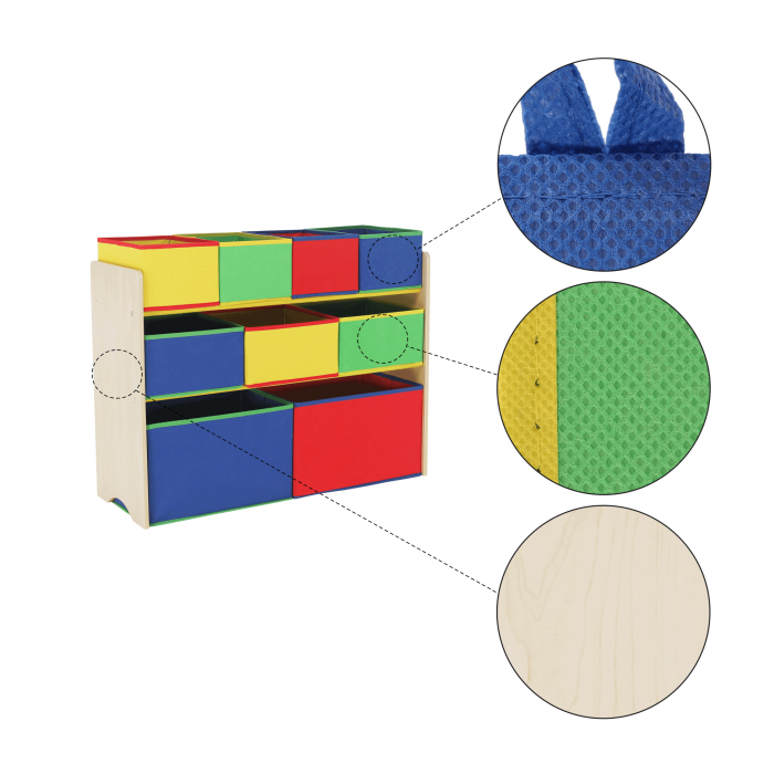 Organizator de jucării, multicolor, NORDEN [3]