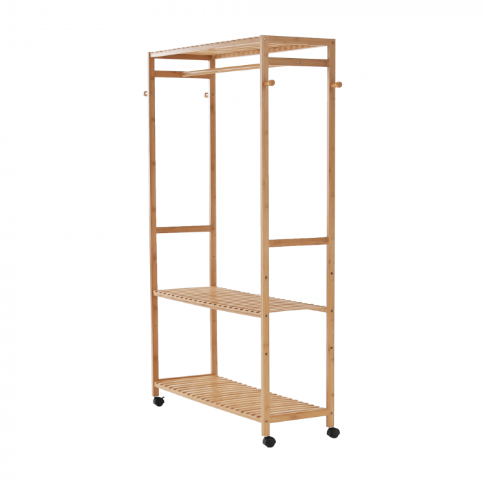 Organizator dulap, bambus natural, MELAR [9]