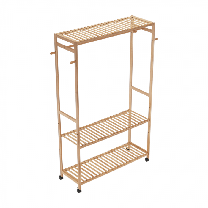 Organizator dulap, bambus natural, MELAR [10]