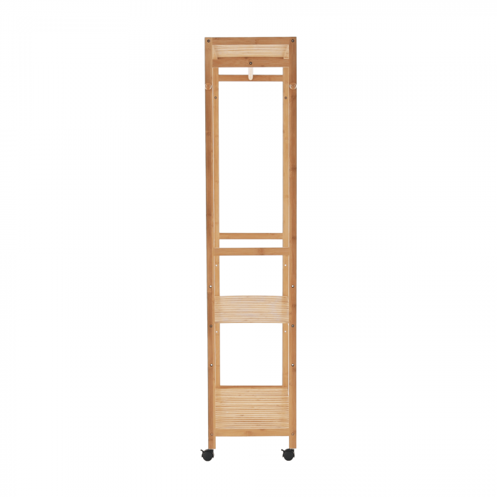 Organizator dulap, bambus natural, MELAR [12]