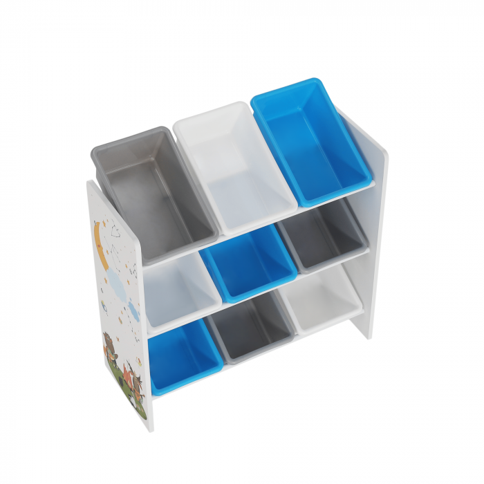 Organizator / raft pentru jucării, multicolor / model, DARLING TIP 3 [14]