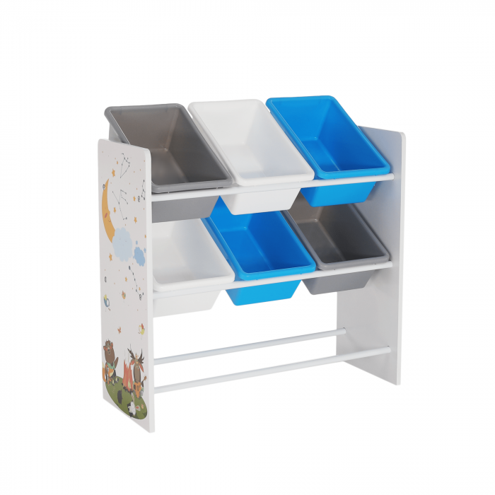 Organizator / raft pentru jucării, multicolor / model, DARLING TIP 3 [12]