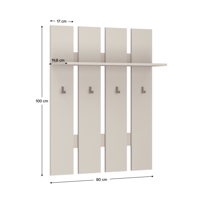 Panou cuier 80, caşmir, KAROS [2]