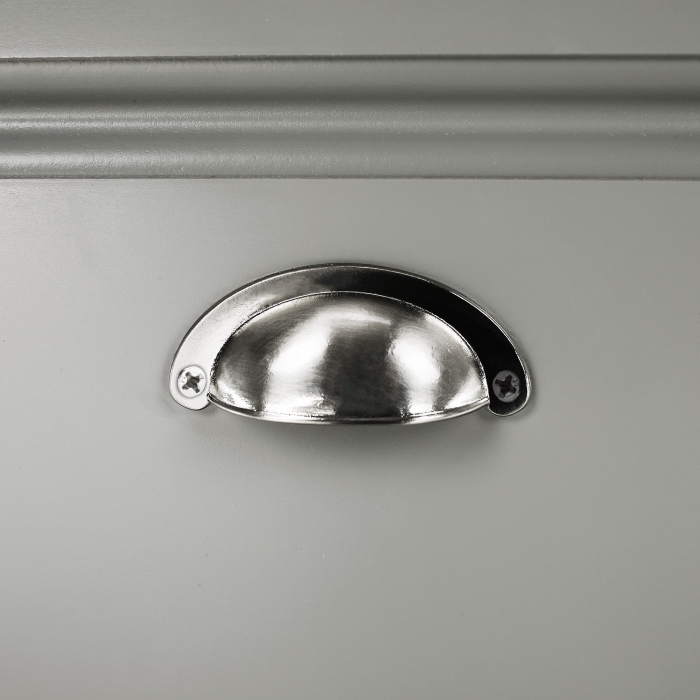 Pantofar, 2 compartimente, alb/gri, SEBER TYP 4 [10]