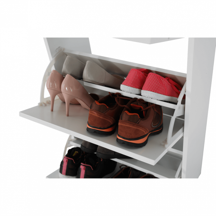 Pantofar, 3 compartimente, alb, SEBER TYP 2 [25]