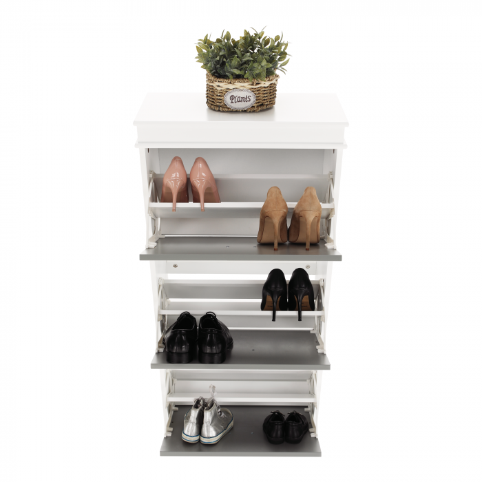 Pantofar, 3 compartimente, gri/alb, SEBER TYP 2 [17]