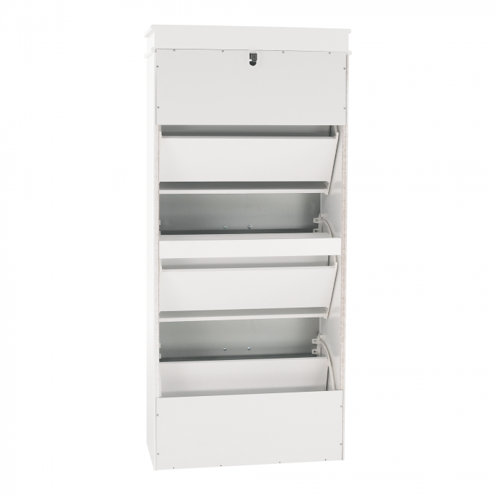 Pantofar, 3 compartimente, gri/alb, SEBER TYP 2 [12]