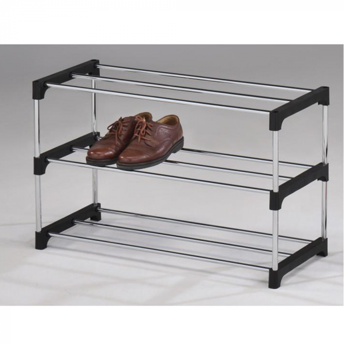 Pantofar, crom/negru, MONTEGO [2]