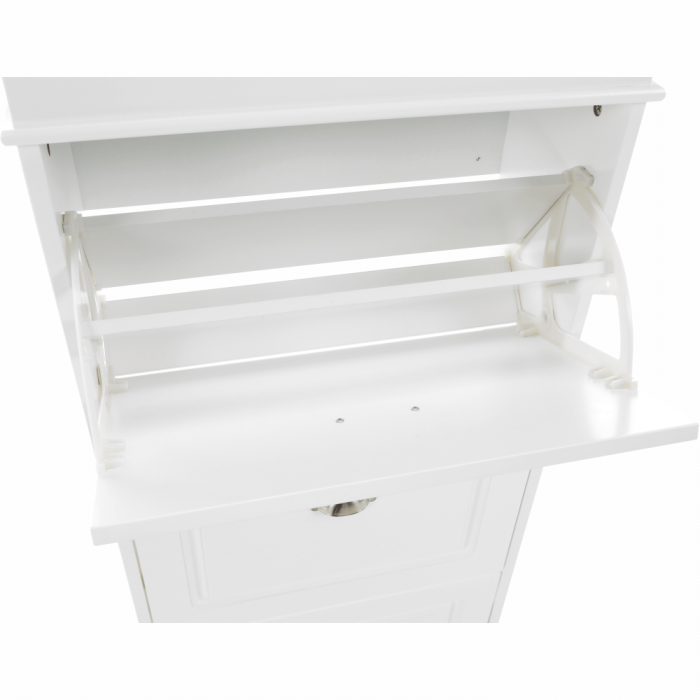 Pantofar din mdf , alb , 4 usi , suporturi duble [15]