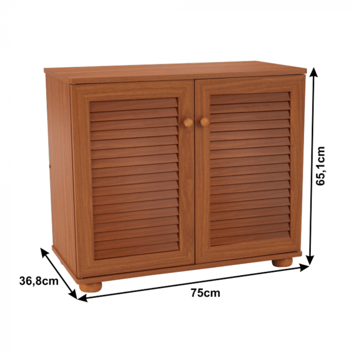 Pantofar, MDF laminat, cires american, FP 01 [3]