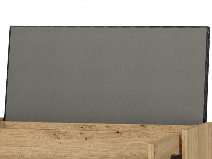 Pantofar stil bancuta , stejar /negru 70 cm lungime [2]