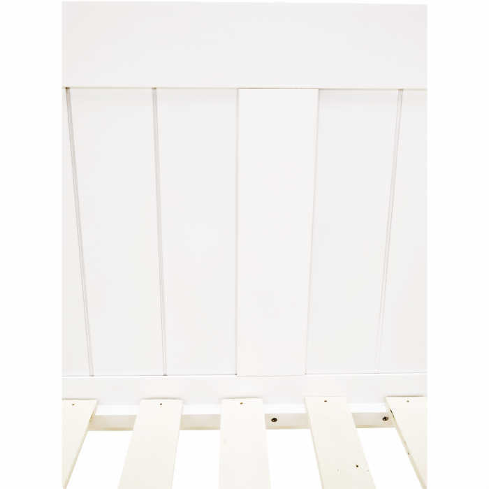 Pat cu pat suplimentar, lemn de pin, alb, 90x200, GLAMIS [6]