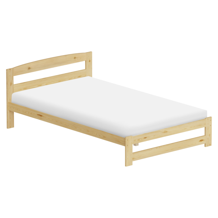 Pat cu somieră, natural, 120x200, AZRA [2]