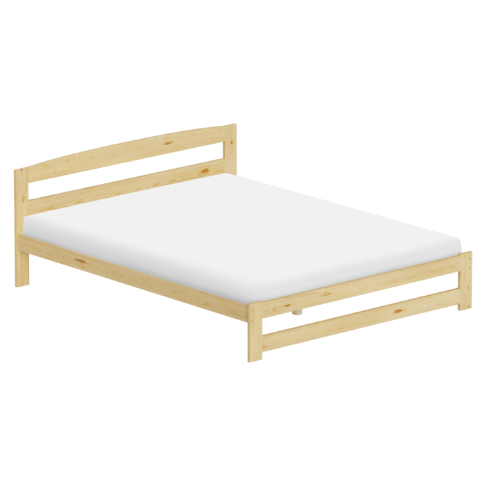 Pat cu somieră, natural, 160x200, AZRA [3]