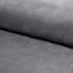 Pat tapitat dormitor , loc saltea 160x200, stofa catifelata gri , cu suport saltea inclus-lamelara fix,  tablie inalta, matlasata cu model , design unicat, [4]