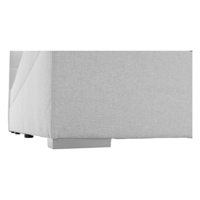 Pat tip BOXSPRING 120x200, gri deschis, FERATA KOMFORT [12]