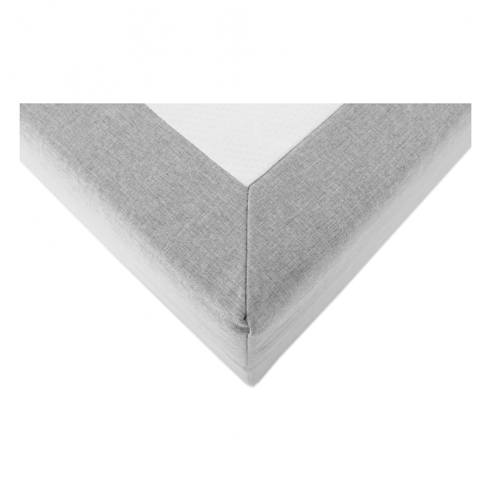 Pat tip BOXSPRING 140x200, gri deschis, FERATA KOMFORT [11]
